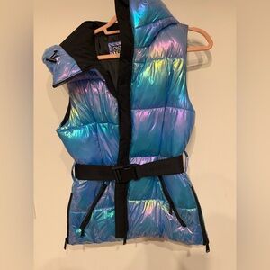 DKNY Black and Blue Tech Jacket